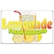 Signmission Lemonade Fresh Squeezed Banner Concession Stand Food Truck Single Sided B-Lemonade Fresh Squeezed19 - alternate 1